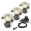 Garden Lights Grondspot 12V | Birch | 3000K | Zilvergrijs | 0.5W (3 stuks)  LGL00099 - 1