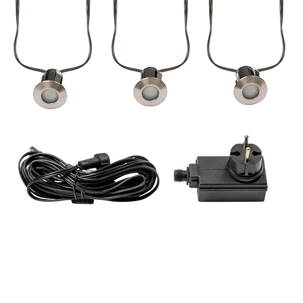 Garden Lights Grondspot 12V | Birch | 3000K | Zilvergrijs | 0.5W (3 stuks)  LGL00099 - 3