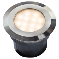 Garden Lights Grondspot 12V | Gavia | 3000-6000K | Zilvergrijs | 2W  LGL00096
