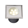 Garden Lights Grondspot 12V | Leda | Warm wit | Zilvergrijs | 1W  LGL00032 - 1
