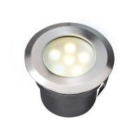 Garden Lights Grondspot 12V | Sirius | Warm wit | Zilvergrijs | 1W  LGL00031
