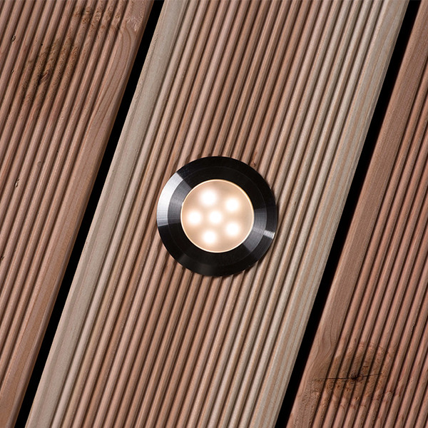 Garden Lights Grondspot 12V | Sirius | Warm wit | Zilvergrijs | 1W  LGL00031 - 2
