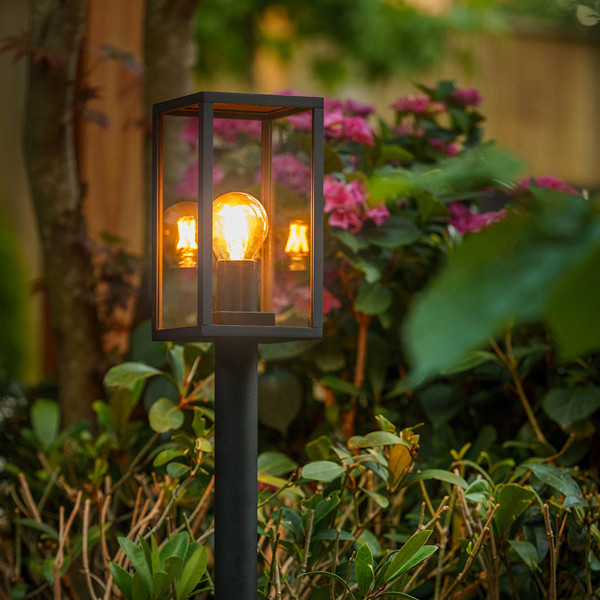 Garden Lights Sokkellamp 12V | Limosa 70 | Extra warm wit | Zwart | 4W  LGL00024 - 4