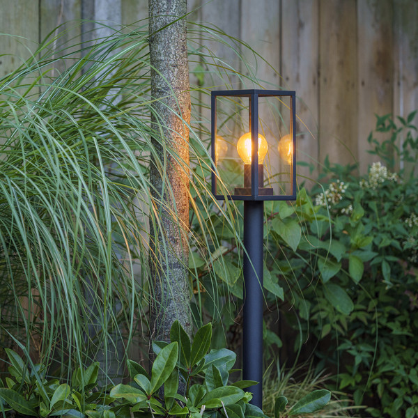 Garden Lights Sokkellamp 12V | Limosa 90 | Extra warm wit | Zwart | 4W  LGL00025 - 2