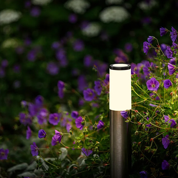 Garden Lights Sokkellamp 12V | Lunia | Instelbaar wit | RVS | 1W  LGL00038 - 2