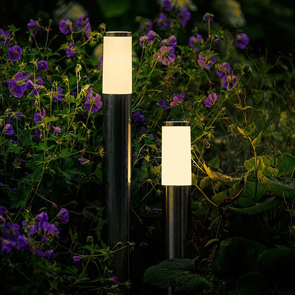Garden Lights Sokkellamp 12V | Lunia | Instelbaar wit | RVS | 1W  LGL00038 - 4