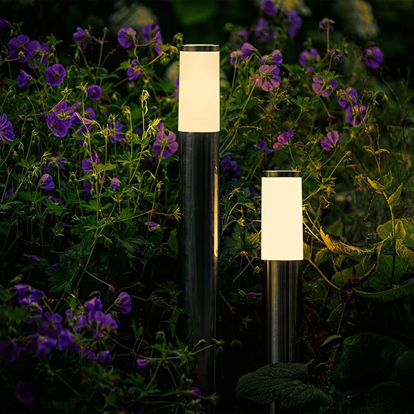 Garden Lights Sokkellamp 12V | Silia | Instelbaar wit | RVS | 1W  LGL00039 - 4