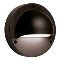Garden Lights Wandlamp 12V | Deimos | Instelbaar wit | Zwart | 1W  LGL00005