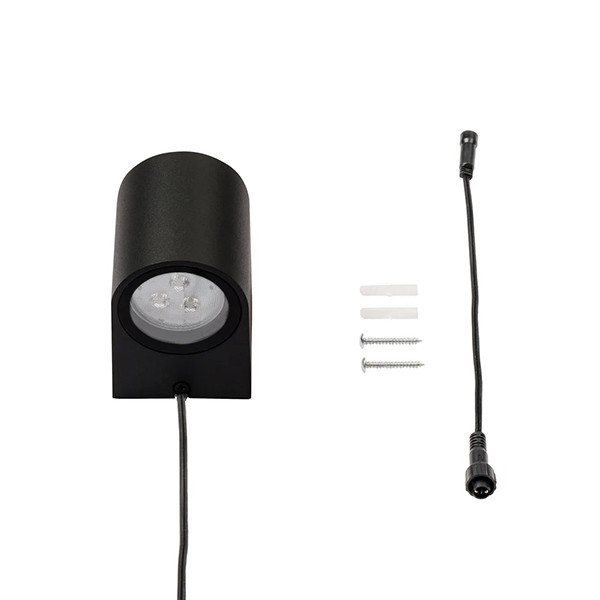 Garden Lights Wandlamp 12V | Gilvus | Warm wit | Zwart | 4W  LGL00017 - 2