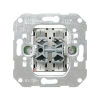 Gira Basiselement wipdrukcontact 10 AX 250 V~ wisseldrukcontact 2-voudig LGI00060 - 1
