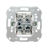 Gira Basiselement wipdrukcontact 10 AX 250 V~ wisseldrukcontact 2-voudig  LGI00060
