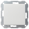Gira drukvlak- wisselschakelaar zuiver wit mat  LGI00034