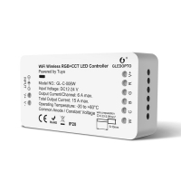 Gledopto Tuya Wifi led strip controller RGBWW | 12V-24V | Gledopto  LDR07217