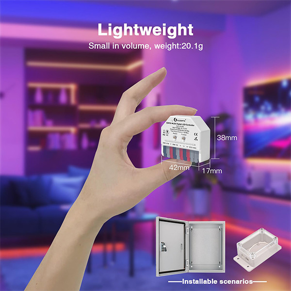 Gledopto WiFi led strip controller | 5V-24V | Gledopto  LDR08197 - 4