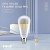 Gledopto Zigbee Led Lamp | E27 | Edison ST64 | White Ambiance | Helder | 7W | Gledopto  LDR07239 - 3