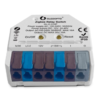 Gledopto Zigbee Relay Switch | Werkt met Philips Hue | Gledopto  LDR08191