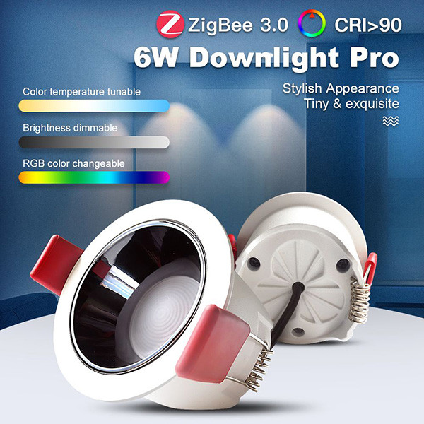 Gledopto Zigbee downlight | Anti-Glare | 6W | 350 lumen | CRI>90 | Gledopto  LDR07245 - 3