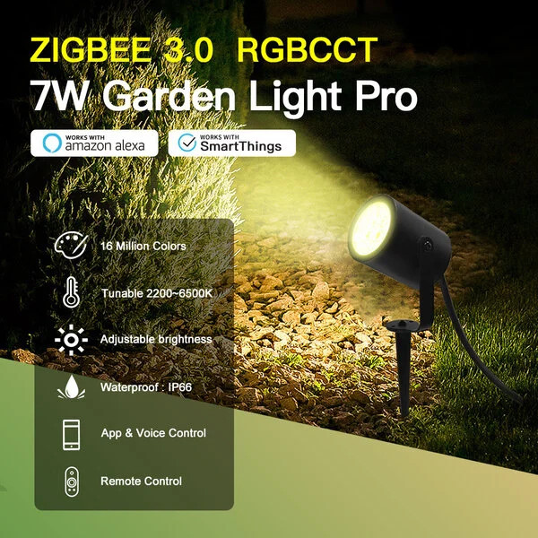 Gledopto Zigbee prikspot | 7W | 650 lumen | IP65 | Gledopto  LDR08189 - 2