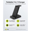 3-in-1 draadloze oplader | 15 W | Power Delivery | Zwart LDR03684 - 3