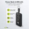 Apple Watch Powerbank | 2500 mAh | Draadloos | USB-C | Magnetisch | Max. 5W | Zwart LDR03657 - 3