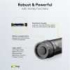 LED zaklamp op batterijen | AAA | 1500 lumen | 300 meter | IPx7 | Zwart LDR03667 - 5