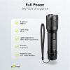 LED zaklamp op batterijen | AAA | 1500 lumen | 300 meter | IPx7 | Zwart LDR03667 - 7