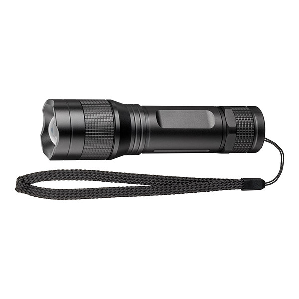 LED zaklamp op batterijen | AAA | 300 lumen | 150 meter | IPx4 | Zwart LDR03666 - 1