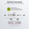 Netwerk koppelstuk voor buiten | CAT6 S/FTP | IP68 | Zwart LDR03670 - 6