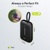 Powerbank met USB-C kabel | 10.000 mAh | 1x USB-A, 1x USB-C | Max. 20W | Zwart LDR03655 - 5