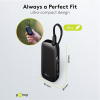 Powerbank met USB-C kabel | 5000 mAh | 1x USB-A, 1x USB-C | Max. 20W | Zwart LDR03654 - 6