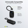 Powerbank met USB-C kabel | 5000 mAh | 1x USB-A, 1x USB-C | Max. 20W | Zwart LDR03654 - 8