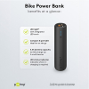 Powerbank met fietshouder | 5000 mAh | USCB-A, USB-C | Zaklamp | Zwart LDR03650 - 9