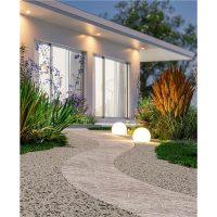 Goobay Solar Bollamp | 2x rond | RGB + 1900-6000K | Ø 20 cm | Schemersensor LDR03673