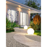 Goobay Solar Bollamp | Rond XL | RGB + 1900-6000K | Ø 35 cm | Schemersensor LDR03672