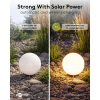 Goobay Solar Bollamp | Rond XL | RGB + 1900-6000K | Ø 35 cm | Schemersensor LDR03672 - 5