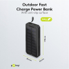 Solar Powerbank | 20.000 mAh | 2x USB-A, 1x USB-C | 18W | Zwart LDR03651 - 4