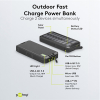 Solar Powerbank | 20.000 mAh | 2x USB-A, 1x USB-C | 18W | Zwart LDR03651 - 5