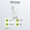USB-A oplader | 1 poort | 5W | Wit LDR03635 - 2