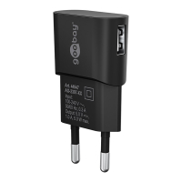 USB-A oplader | 1 poort | 5W | Zwart