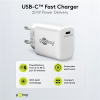 USB-C snellader | 1 poort | 20W | GaN | Power Delivery | Wit LDR03623 - 3