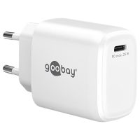USB-C snellader | 1 poort | 25W | GaN | Power Delivery | Wit LDR03685