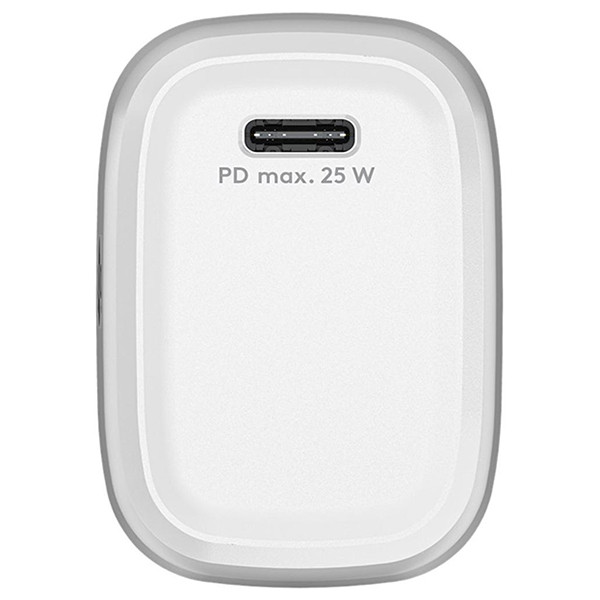 USB-C snellader | 1 poort | 25W | GaN | Power Delivery | Wit LDR03685 - 2