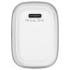 USB-C snellader | 1 poort | 25W | GaN | Power Delivery | Wit LDR03685 - 2