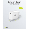 USB-C snellader | 1 poort | 25W | GaN | Power Delivery | Wit LDR03685 - 4