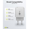 USB-C snellader | 1 poort | 25W | GaN | Power Delivery | Wit LDR03685 - 8