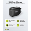 USB-C snellader | 1 poort | 25W | GaN | Power Delivery | Zwart LDR03686 - 3