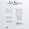 USB-C snellader | 1 poort | 45W | GaN | Power Delivery | Wit LDR03627 - 5