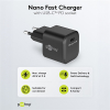 USB-C snellader | 1 poort | 45W | GaN | Power Delivery | Zwart LDR03626 - 3