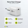 USB-C snellader | 1 poort | 65W | GaN | Power Delivery | Wit LDR03631 - 3