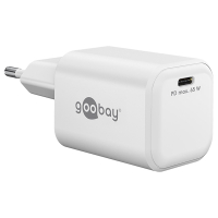USB-C snellader | 1 poort | 65W | GaN | Power Delivery | Wit LDR03676